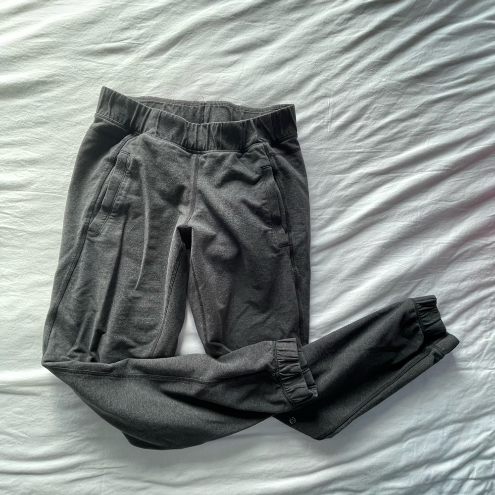 Grey Lululemon joggers